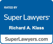 Super lawyers logo badge for Richard Klass